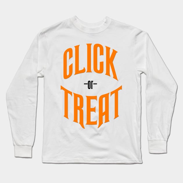 Click or Treat Logo Long Sleeve T-Shirt by The Fall Horsemen